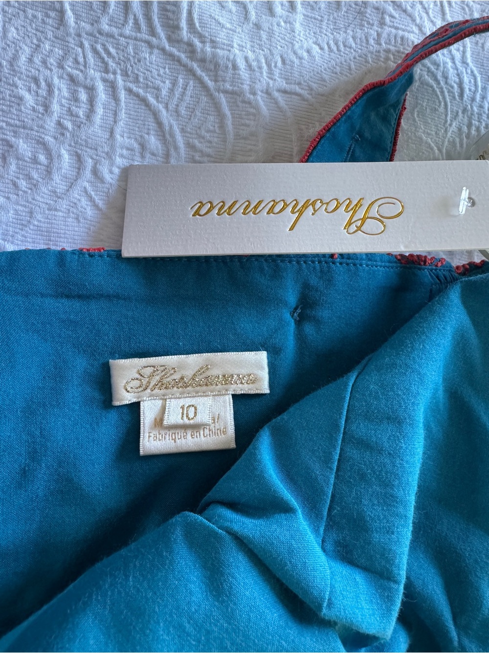 SHOSHANNA Amaya Tiered Eyelet Midi Dress - Picture 10 of 15